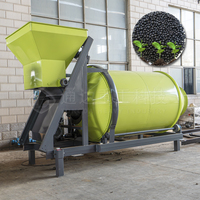 Équipement de mélange de compost avec agitateur et boîte de vitesses en acier inoxydable SUS304 pour granulés d'engrais organique BB