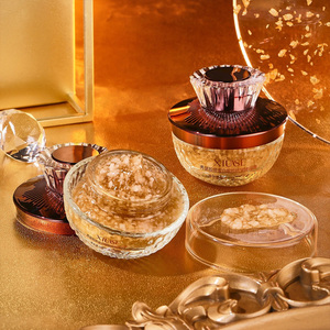 Crema Facial y para Ojos con Colágeno y <span class=keywords><strong>Levadura</strong></span> Antiarrugas, Crema Facial de Alta Gama y Lujo para Mujer, Cuidado Facial - Product Image 4