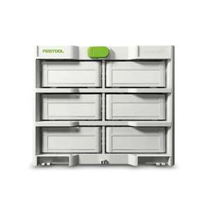 FESTOOL - 577816 Systainer³ Rack 337/6 M-Set (6 uds.) -EAN 4014549424773 CAJAS DE HERRAMIENTAS DE PLÁSTICO - Product Image 3