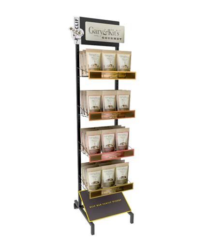 Supermarket Metal Beverage Beer Can Wine Soft Drink Floor Display Stand, Liquor Store Bottle Wine Display Rack — view 4