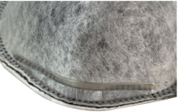 Masque FFP3 personnalisable avec valve anti-aérosols, masque FFP3 en forme de coupelle, masques FFP3 NR avec charbon actif