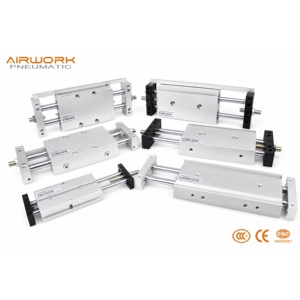 Pneumatischer Schiebetischzylinder <span class=keywords><strong>STWB</strong></span> 10mm 15mm 25mm Bohrung Präzisionsgeführter Industriezylinder - Product Image 3