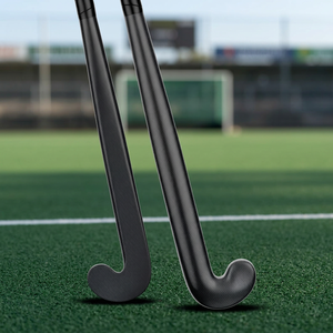 Bâtons de hockey sur gazon Kwiclo International CLBFHS2020 95% carbone à faible courbure - Product Image 2