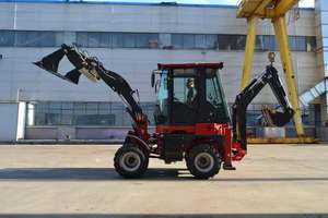 Günstigste China Kleinste Rad Bagger lader Mini Gelenk Frontend Neu Gebraucht lader Mini Loadere - Product Image 4