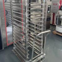 Four à pain commercial automatique de haute qualité à prix compétitif, 16 plateaux, à circulation d'air, pour pain, petits gâteaux, baguettes