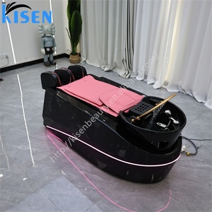 Kisen Shampoo Massage Bed Beauty Salon Head Spa Thai Therapy Adjustable High-<b>end</b> Material Top Furniture - Product Image 1