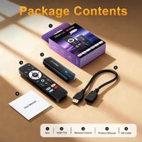 Nouvelle Clé TV Intelligente IPTV 2026 HS89 T15 Android 14 RK3539 4K 2 Go 16 Go 4 Go 32 Go Double Wi-Fi X88 Dongle TV Fire Télécommande Vocale
