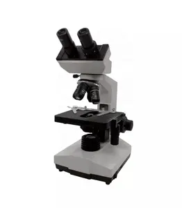 Binokular Senyawa Mikroskop Portabel Optik Lab Klasik Mikroskop 107BN Harga Biologis