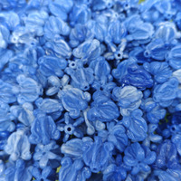 Nouvelles perles violettes en forme de fleur de couronne de coquillages hawaïens pour la fabrication de bijoux, bracelets, boucles d'oreilles, pendentifs, breloques en résine pour la confection de colliers Lei