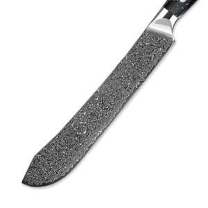Coltello da <span class=keywords><strong>Macellaio</strong></span> Professionale Giapponese KEENHOPE in Acciaio Damasco a 67 Strati AUS-10, Affilato, 10 Pollici, con Manico in Turchese - Product Image 6