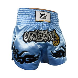 Shorts de Muay Thai, de <span class=keywords><strong>kick</strong></span>-<span class=keywords><strong>boxing</strong></span> et de MMA personnalisés, durables, imprimés par sublimation 100% polyester, <span class=keywords><strong>pour</strong></span> hommes et femmes, toutes saisons - Product Image 4