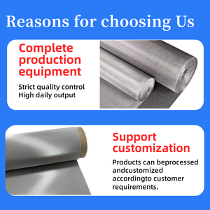 Maille de fil métallique tissée en acier inoxydable 304 316 de haute qualité, tissu filtrant de 20 à 400 microns, écran filtrant en acier inoxydable - Product Image 5