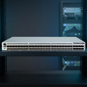 สวิตช์ SAN ไฟเบอร์แชนแนลประสิทธิภาพสูง 64G Gen7 64 พอร์ต SFP+ SFP-DD พอร์ตตามความต้องการ สำหรับศูนย์ข้อมูล สวิตช์ FC รุ่น G730 - Product Image 1