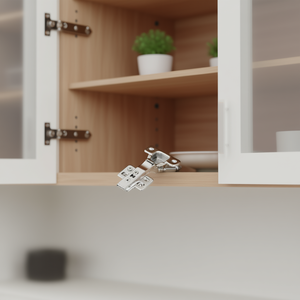 Lot de 40 ferme-portes à fermeture douce pour portes d'armoires sans cadre, modèle D0100HRIVA6 - Product Image 3