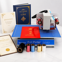 Imprimante numérique à feuille chaude, machine de dorure à chaud, machine d'impression à feuille d'or, imprimante numérique sans plaque à feuille chaude, imprimante à plat de bureau