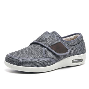 Chaussures de soin des pieds rembourrées avec doublure respirante et soutien stable, chaussures quotidiennes pour hommes, chaussures confortables - Product Image 3