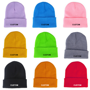 Tùy Chỉnh Mới Mùa Thu Mùa Đông Ấm Rắn Mũ Len Thêu Beanie Cho Nam Giới Và Phụ Nữ - Product Image 3