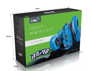 <span class=keywords><strong>Voiture</strong></span> cascadeuse télécommandée, Double face, rotation 4WD, bras oscillant tout-terrain, rotation à 360 degrés, <span class=keywords><strong>voiture</strong></span> cascadeuse à dérive RC, jouet - Product Image 6