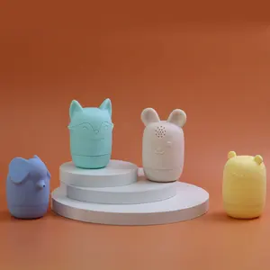 Animaux de dessin animé sans BPA spray de crème glacée eau douche jouets de bain en silicone jouets de bain pour enfants