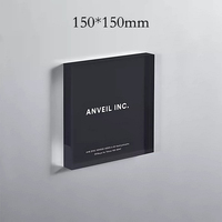 Panneau mural en acrylique personnalisé de style INS, plaque nominative en acrylique robuste de 20 mm, plusieurs tailles et options de couleurs pour la décoration de porte ou de mur