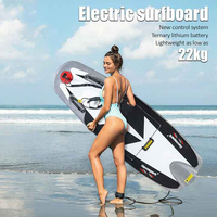 Planche de jetsurf électrique Havospark 2026 48V 55KM/H avec télécommande, batterie, ailerons, sac et kit d'accessoires complet pour sports nautiques