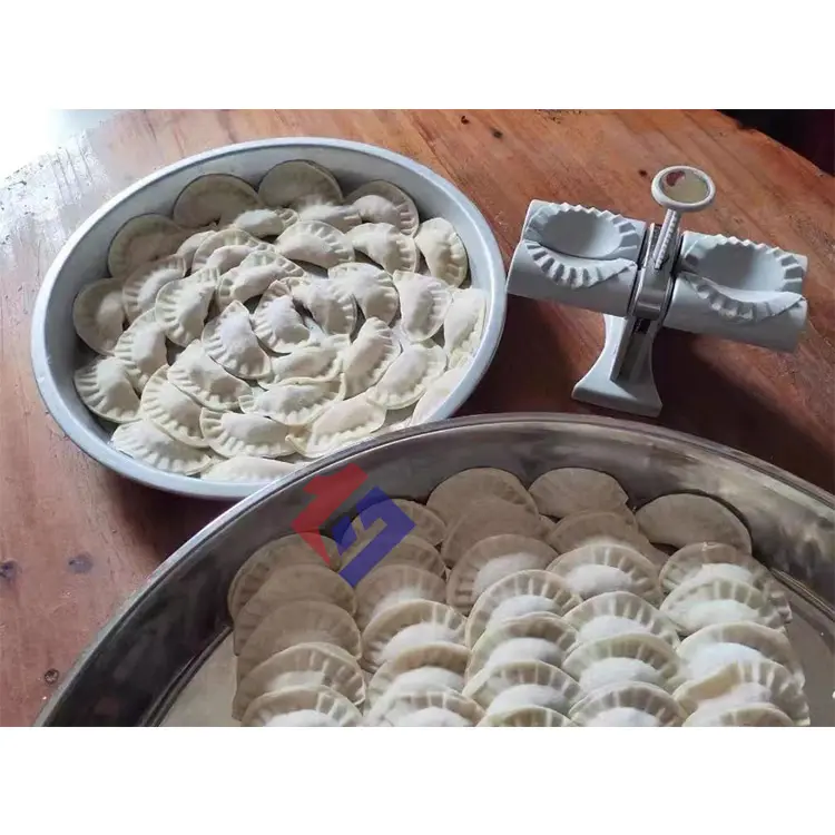 El yapımı empanada manuel hamur yapma makinesi