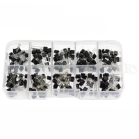 Kit de transistors 200 pièces BC327 337 2N2222 2N2907 2N3904 2N3906 S8050 S8550 A1015 C1815 PNP/NPN, ensemble de 10 valeurs de transistors TO-92