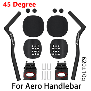 Guidon de <span class=keywords><strong>vélo</strong></span> en fibre de carbone à 45 degrés, guidon d'assistance pour <span class=keywords><strong>triathlon</strong></span>, guidon de <span class=keywords><strong>vélo</strong></span> de route/de montagne pour course de longue distance - Product Image 1