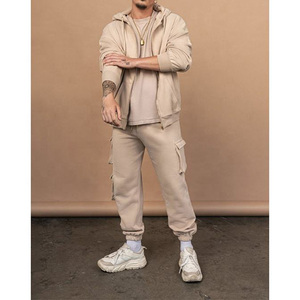 Ensemble de survêtement décontracté pour femme avec logo personnalisé, sweat à capuche zippé et pantalon de survêtement, ensemble 2 pièces, jogging - Product Image 4