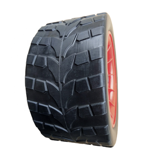 Neu eingetroffen: CYT 12x6 Zoll Superbreites PU-Schaumrad mit 100 kg Tragfähigkeit für Strandwagen/Angelwagen/Schubkarre - Product Image 4