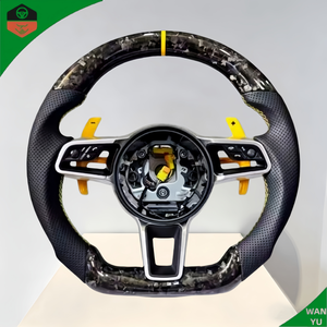 Volant personnalisé avec bouton <span class=keywords><strong>SC</strong></span> pour Panamera Cayenne Macan 718 <span class=keywords><strong>911</strong></span> 918 997 991 Boxster Cayman - Product Image 3