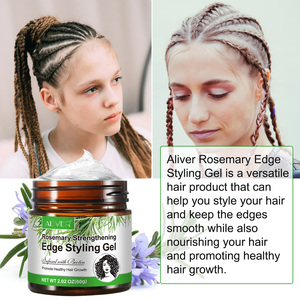 ALIVER Gel Coiffant Fortifiant au Romarin, Infusé à la Biotine, Sans Silicone, Entièrement Naturel, Pour Distributeurs de Soins Capillaires en Gros - Product Image 3