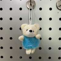 Ensemble de porte-clés populaires en peluche animale de 7 cm, rembourrage en coton PP, 30 petits modèles d'animaux, y compris lapin, tigre, lion, pour les 14 ans et plus