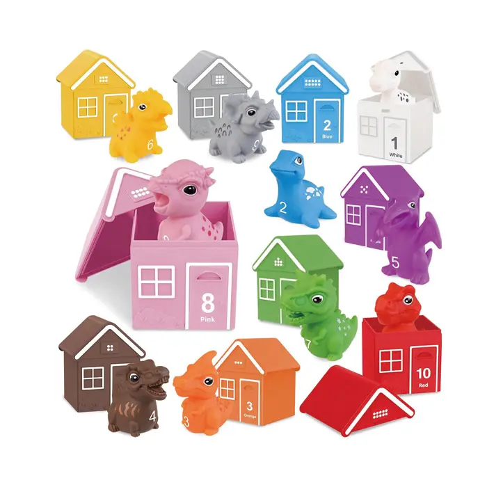 Игрушка-Динозавр для ванны, мягкие игрушки, набор животных, развивающие игрушки Монтессори, 2023 для малышей, подарки для мальчиков и девочек