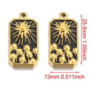 Прямоугольный браслет из нержавеющей стали - Product Image 6