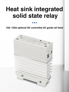 รีเลย์โซลิดสเตท FCGK 40A AC แบบบาง <span class=keywords><strong>SSR</strong></span> 24V 220V โมดูล Din กำลังไฟต่ำ ขนาดเล็ก ขั้วต่อแบบสกรู อเนกประสงค์ ป้องกันน้ำและฝุ่น - Product Image 5