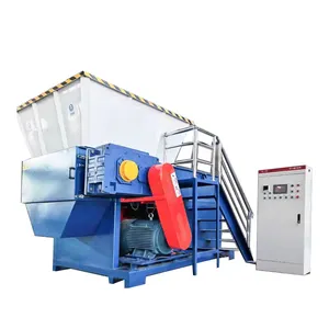 Nhà Máy bán hàng trực tiếp thủy lực trục đơn gỗ Shredder máy cho PELLET