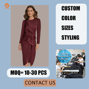 Fabricants de vêtements 4732, fabricants de vêtements sur mesure pour femmes, fabricants de vêtements en Chine, robe d'été pour femmes - Product Image 2