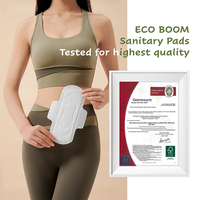 OEM ODM-Protector de fugas biológico para niña, almohadilla menstrual sin cloro de bambú, toalla sanitaria orgánica seca, bragas biodegradables