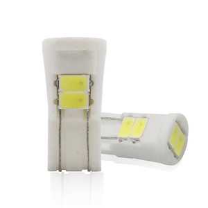 Feux de position latéraux et feux arrière de voiture, T10 W5W, 194 x 168 mm, LED céramique plate à 6 lampes, haute luminosité, résistance aux hautes températures - Product Image 1