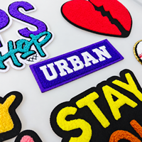 Patchs en chenille personnalisés, lettres brodées, logo personnalisé, patch thermocollant pour vestes universitaires, chapeaux, sacs, vêtements