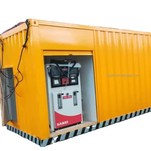 20 feet movable filling station, mobile petrol station