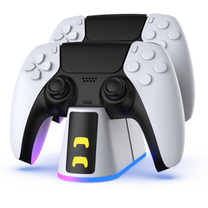 Base de Carga Rápida Universal para Controles PS5 <span class=keywords><strong>DualSense</strong></span> / <span class=keywords><strong>Pro</strong></span> / Slim, con Indicador LED - Product Image 3