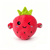 Pendentif jouet en peluche piano à induction musicale, rembourrage en coton PP, design banane, pendentif de jeu à détection de rythme pour enfants