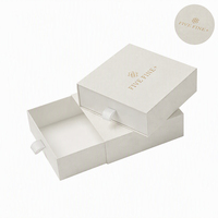 Boîtes d'emballage pour bijoux de style tiroir, faites à la main, couleur personnalisée (carton rigide), finitions d'impression personnalisables (boîtes brillantes/mates)