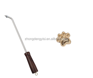 Cake Logo Making Hot Stamping <b>Tool</b> for Bakery Burger <b>Fire</b> Branding Mould for Sandwich Hamburger Logo Marking - Product Image 2