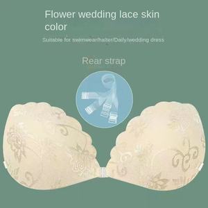Nouvelle dentelle Push-up respirant <span class=keywords><strong>Invisible</strong></span> <span class=keywords><strong>soutien</strong></span>-<span class=keywords><strong>gorge</strong></span> Ultra-mince une pièce coquille bandoulière Silicone poitrine <span class=keywords><strong>soutien</strong></span>-<span class=keywords><strong>gorge</strong></span> boucle - Product Image 6