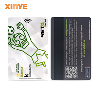 Logo personnalisé Impression couleur Hico 2750OE carte-clé à bande magnétique programmable avec puce MF vierge en PVC bon marché 13.56MHz RFID