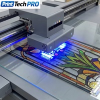 Impresora UV Plana de Alta Velocidad de 1300x2500mm para Impresión en Vidrio, Cerámica, Azulejos y Acrílico, Decoración de Vidrio Arquitectónico