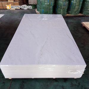 Luxury UV Sheets Marble Type Wall Panel Fireproof Faux Stone Modern Wall Panels <strong>Interior</strong> Boards Customized Size <strong>for</strong> <strong>Halls</strong> Villa - Product Image 4